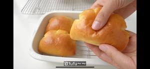 免揉！日式卡仕达面包的做法 步骤48