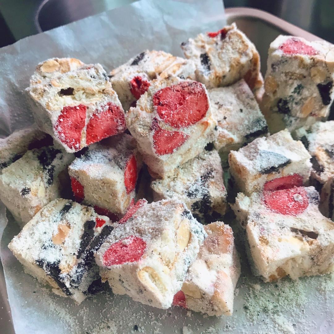 雪花酥  不甜版