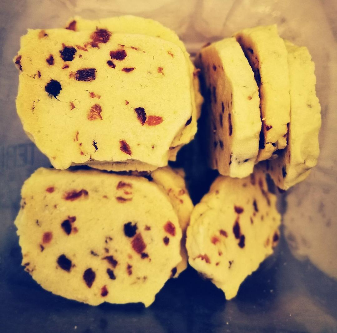 低糖少油版蔓越莓饼干