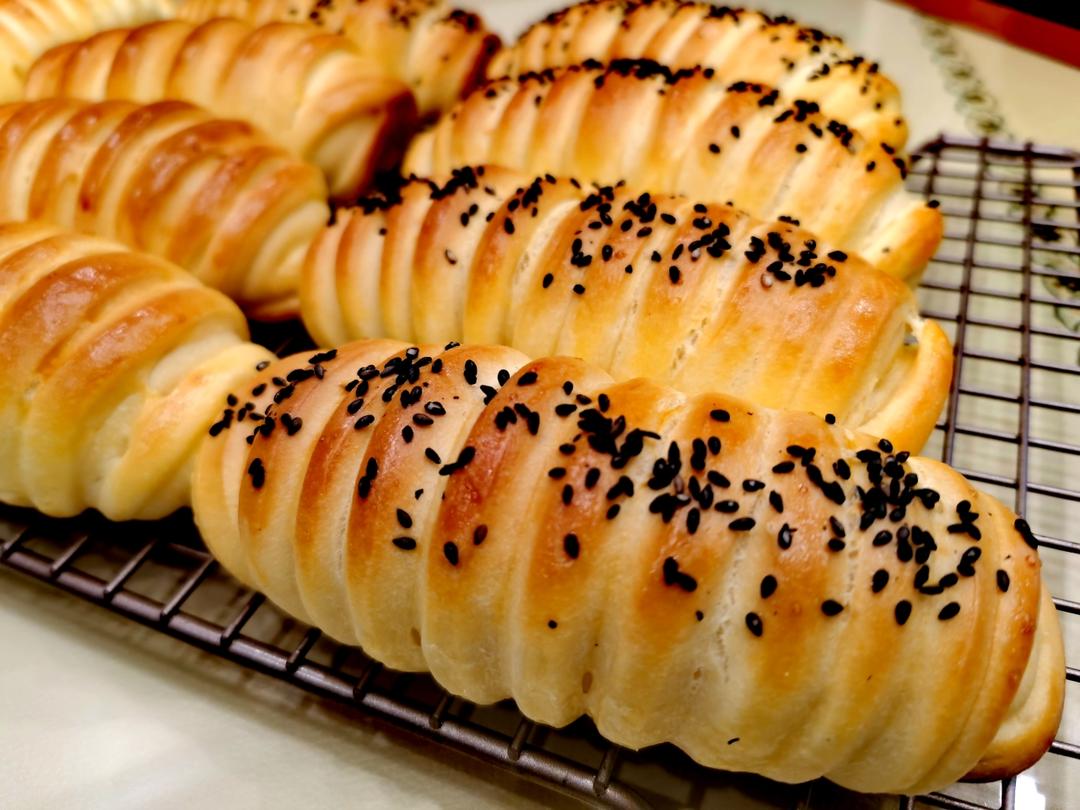 超级香软小餐包，超级拉丝一次发酵