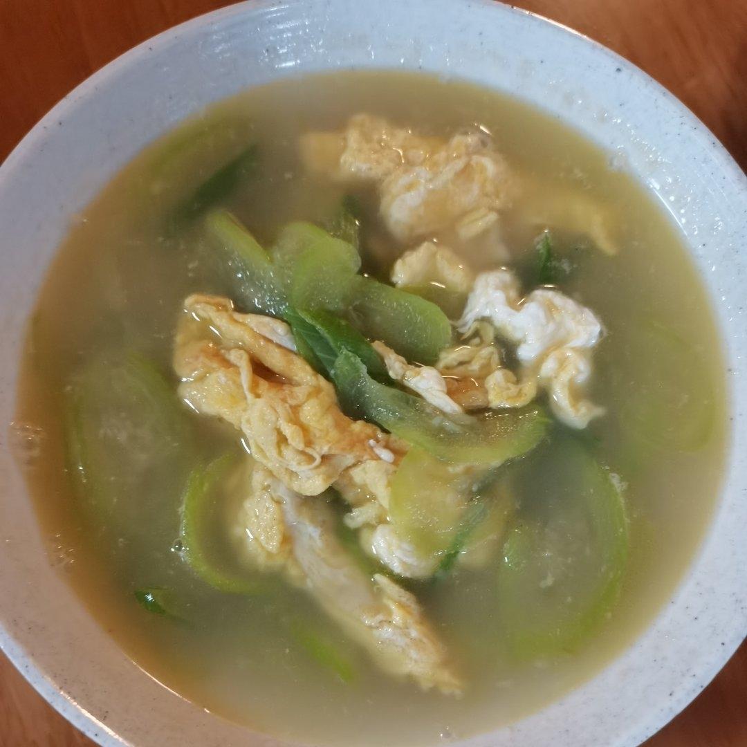 丝瓜鸡蛋汤