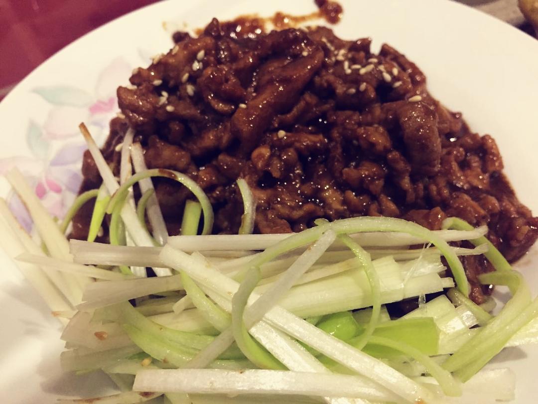 京酱肉丝