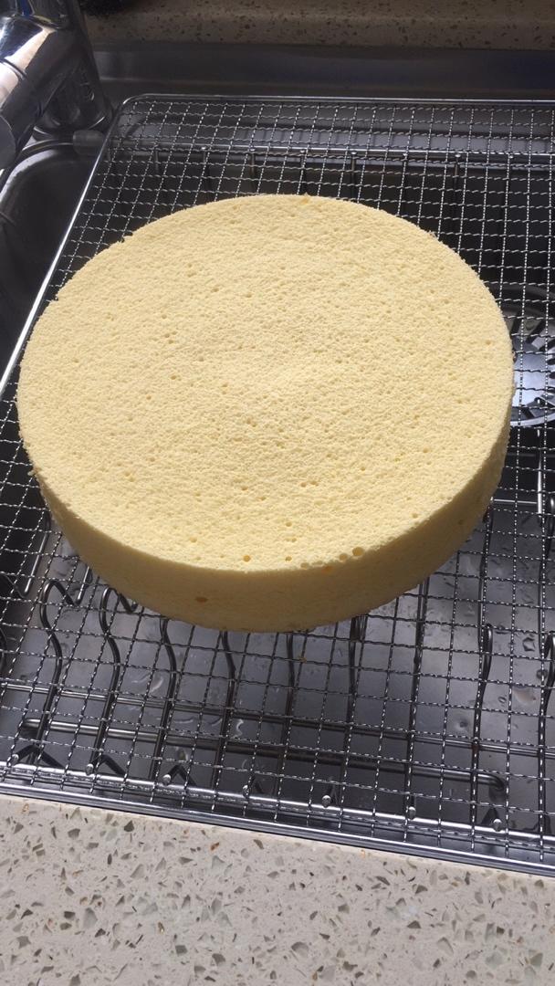 超好记八寸戚风蛋糕（后蛋法）