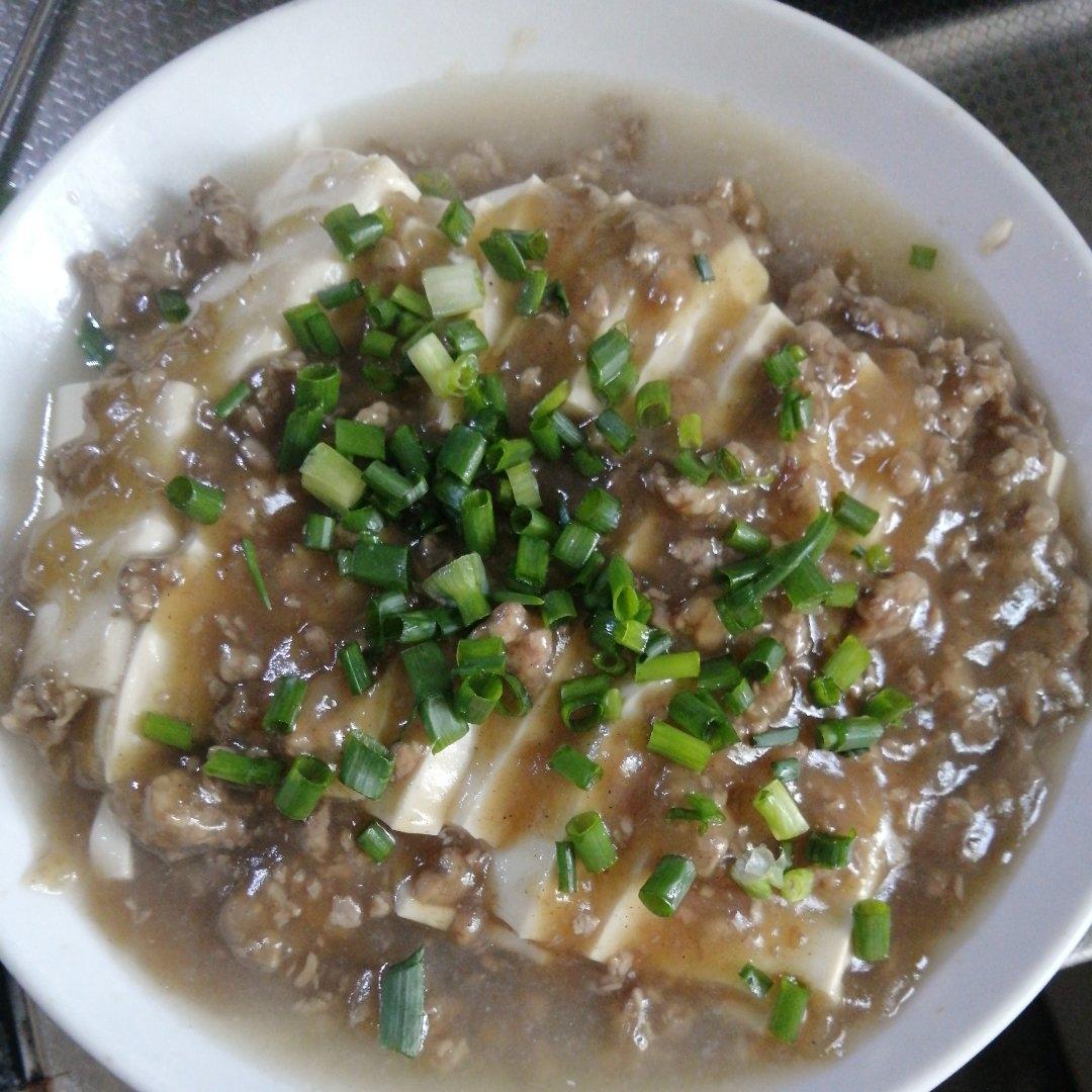 简单好吃的肉沫蒸豆腐，超下饭的家常菜