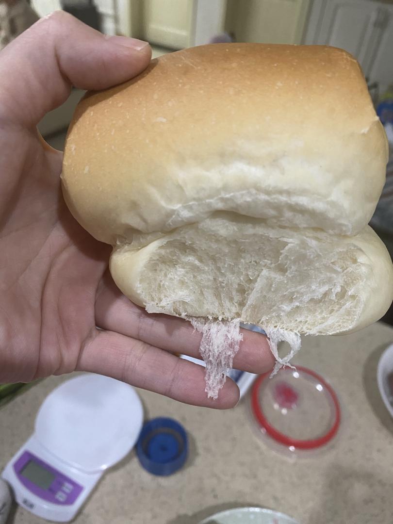 一次冷藏发酵吐司超级拉丝柔软(手揉出手套膜)