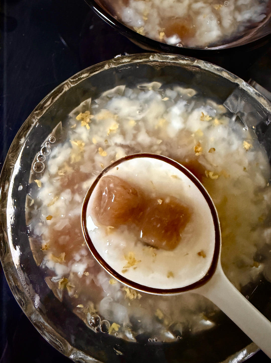 山药藕粉珍珠 清补桂花珍珠银耳羹 可做珍珠奶茶——中式茶点和甜品（七十九）