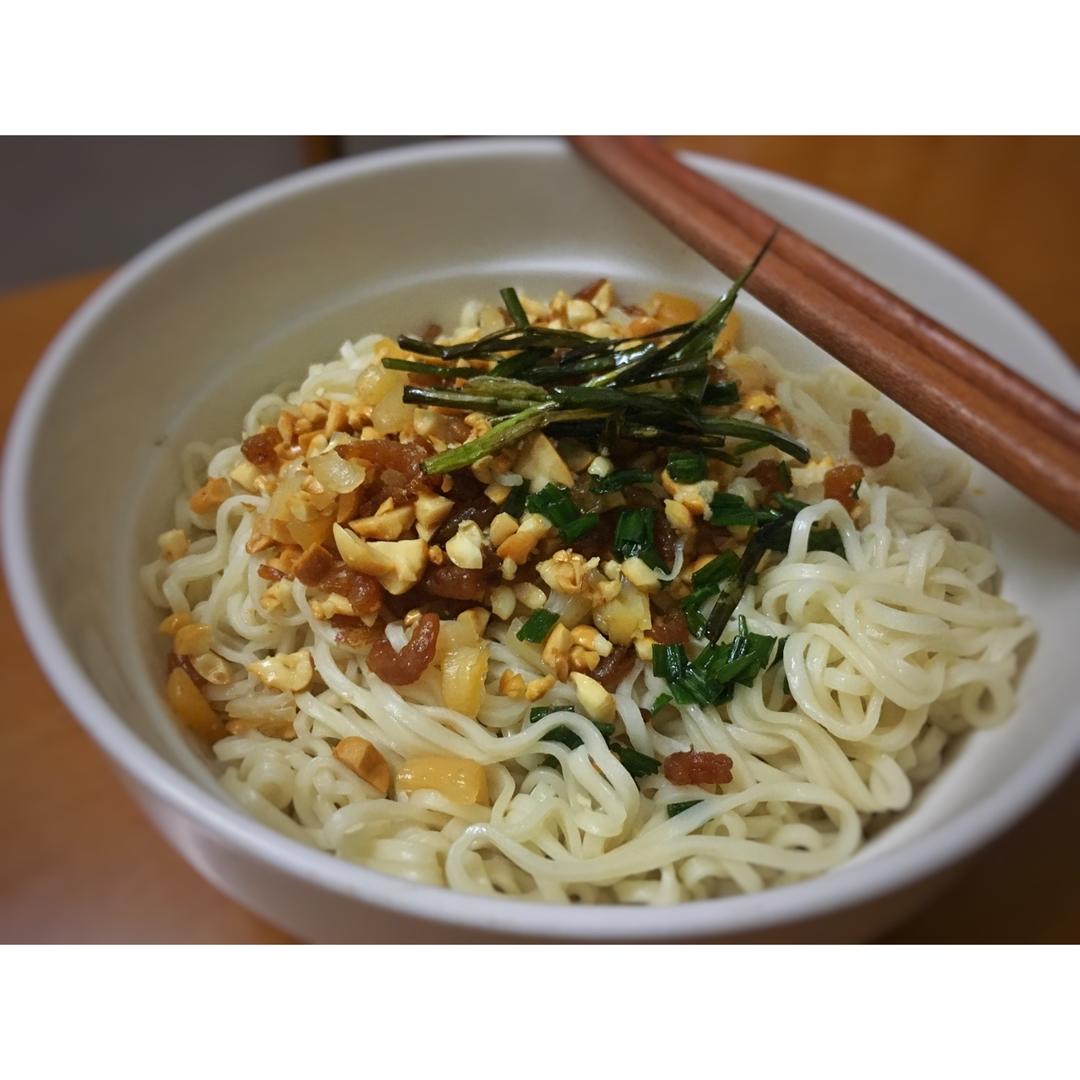 黄磊版葱油拌面