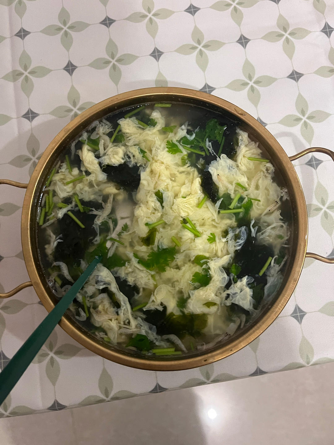 妙招紫菜蛋花汤