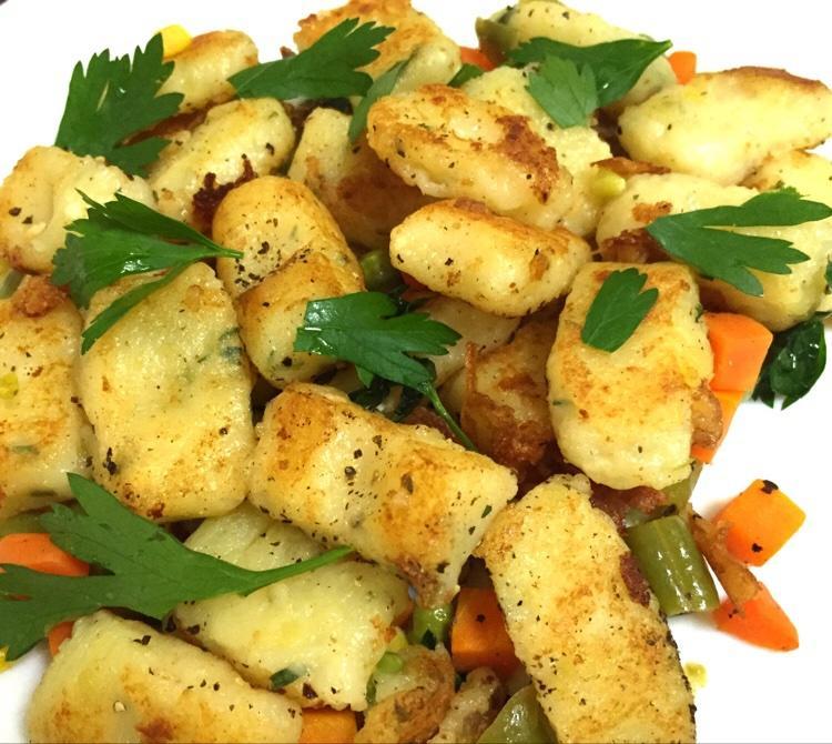 意大利土豆饺Gnocchi（健康少油版）的做法