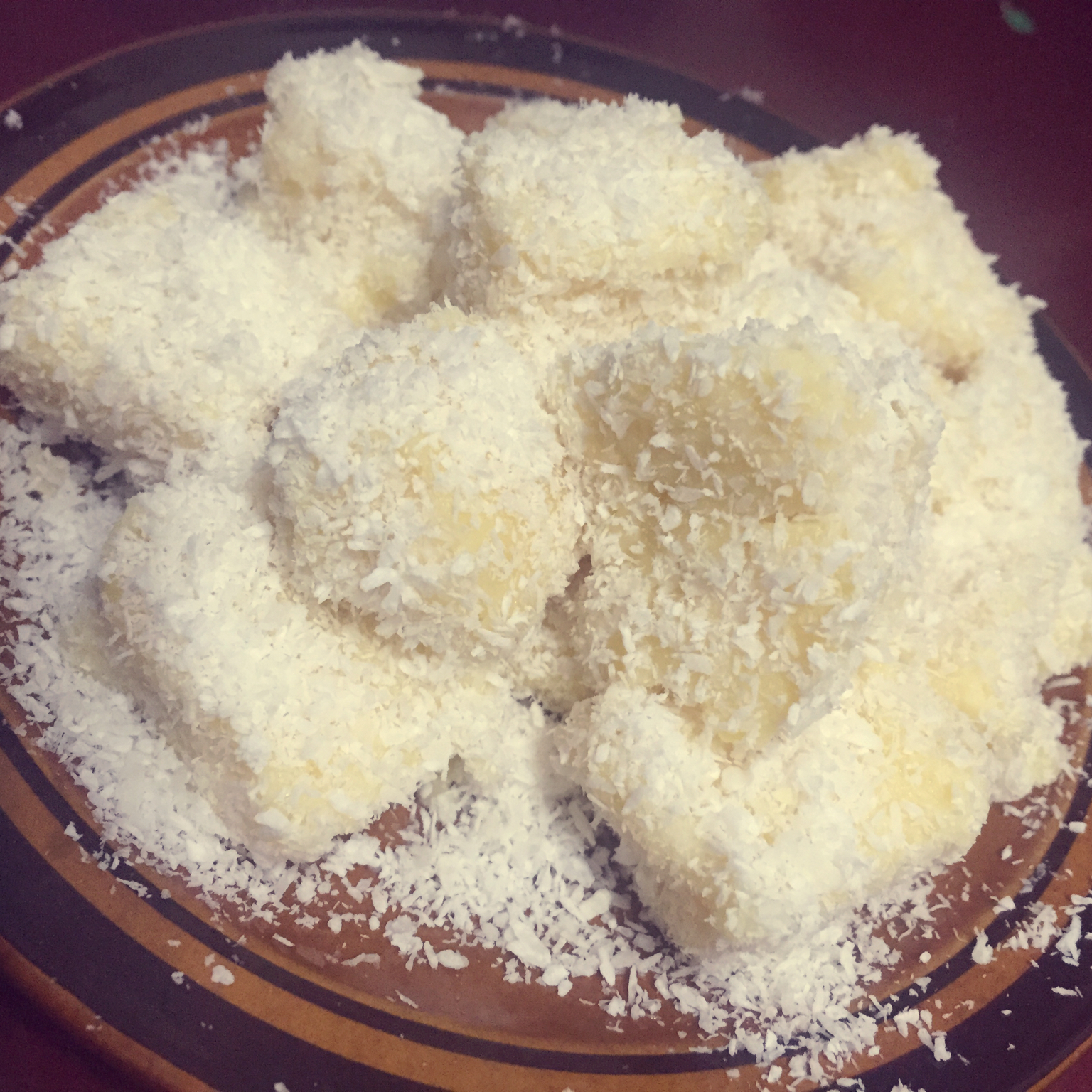 椰蓉牛奶小方