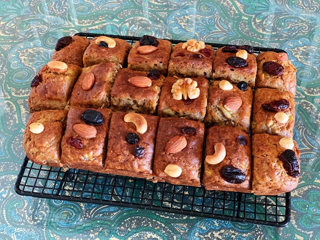 香蕉核桃蛋糕（低油少糖健康版）