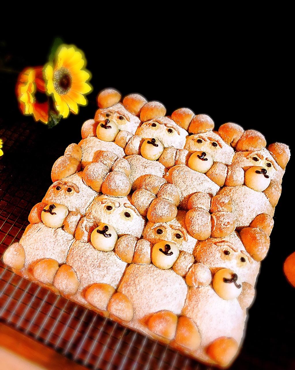 萌你一脸的泰迪熊挤挤面包