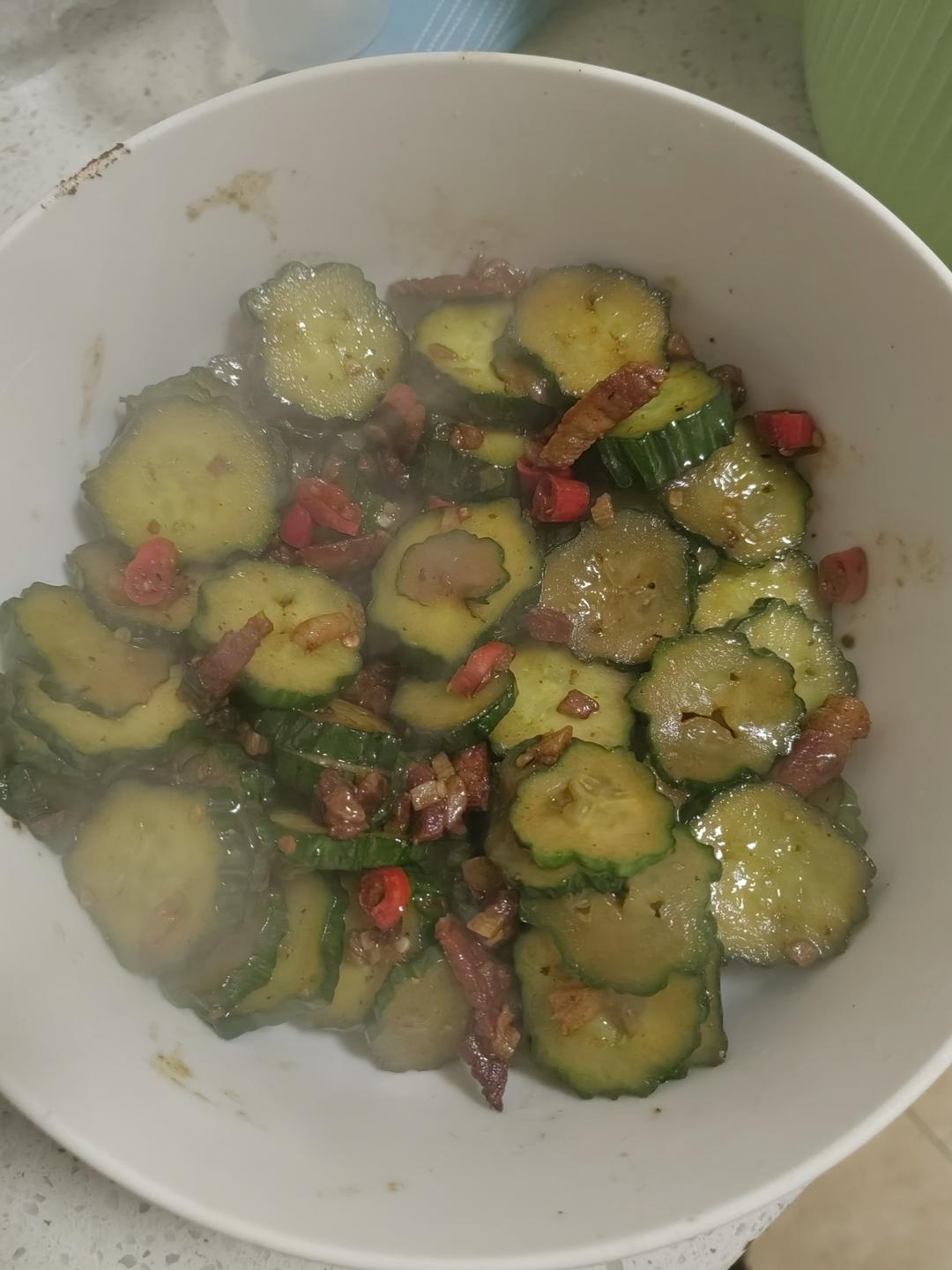 香炒青瓜