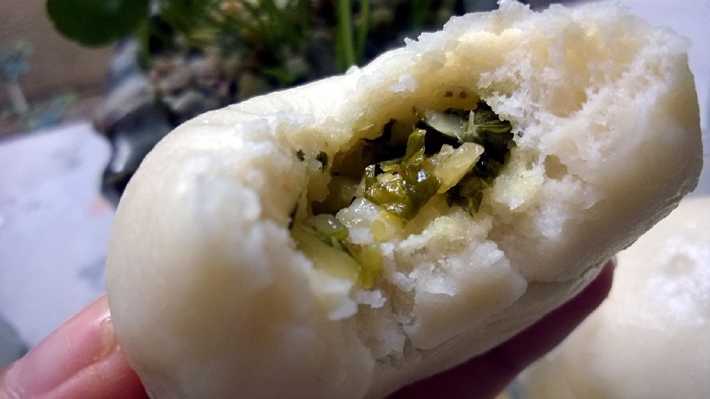 梅干菜肉包-无敌包子皮【墙裂推荐~！！！】