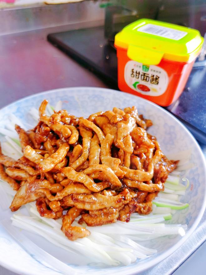 干饭神器京酱肉丝的做法