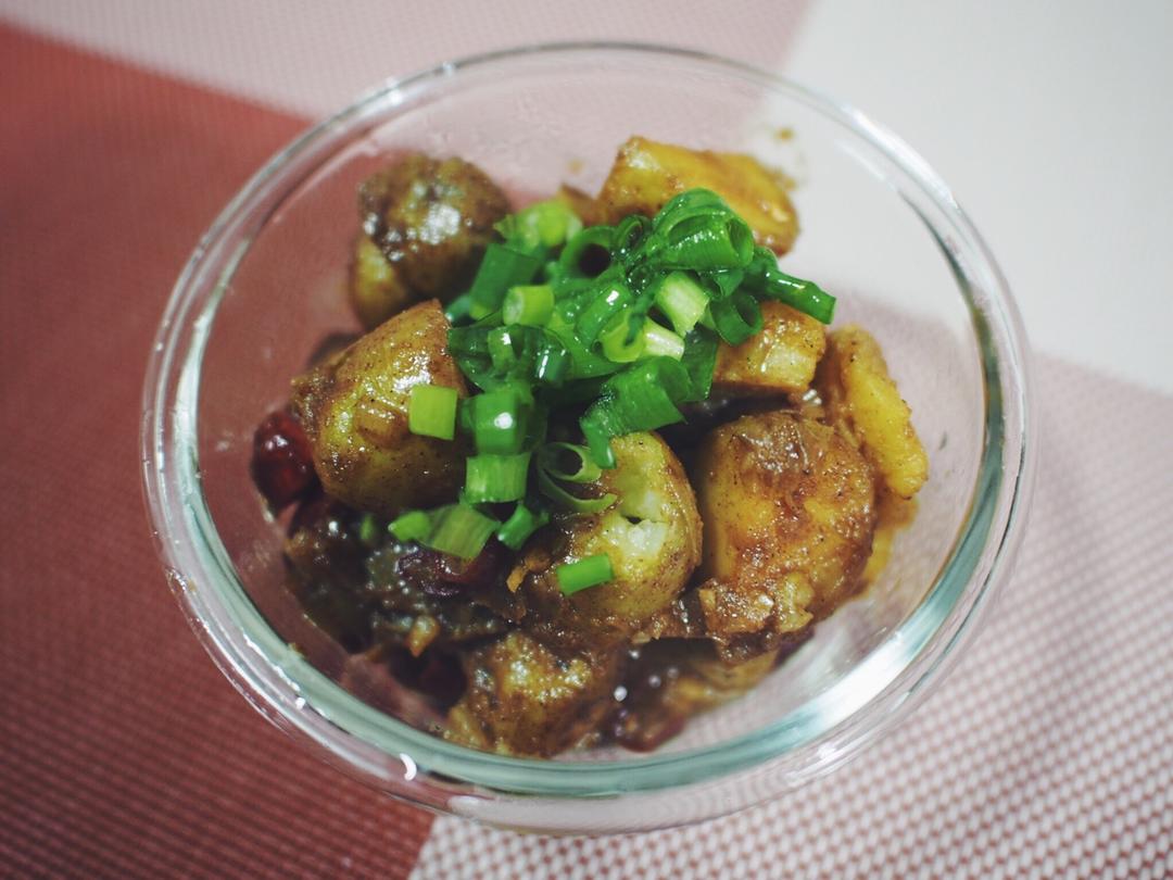 孜然香辣煎小土豆