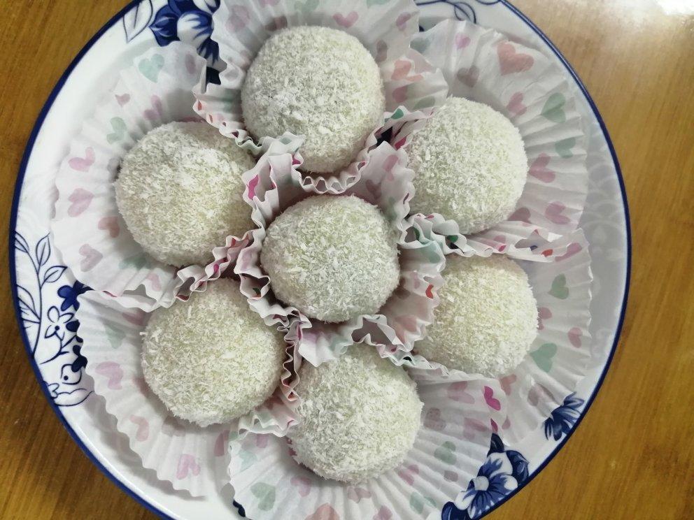 放几天都不硬的红豆椰奶香糯米糍