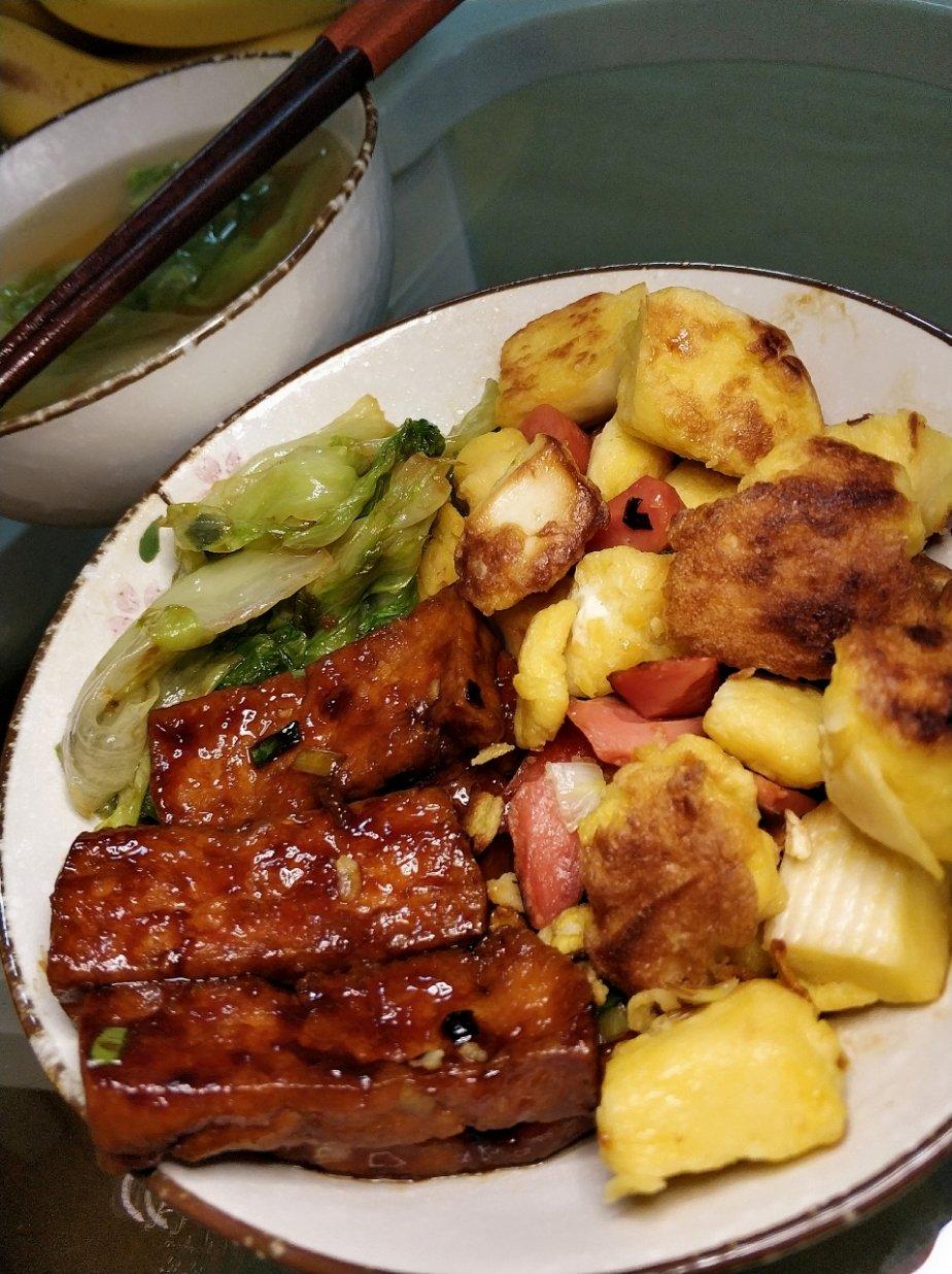 ✨香煎豆腐✨