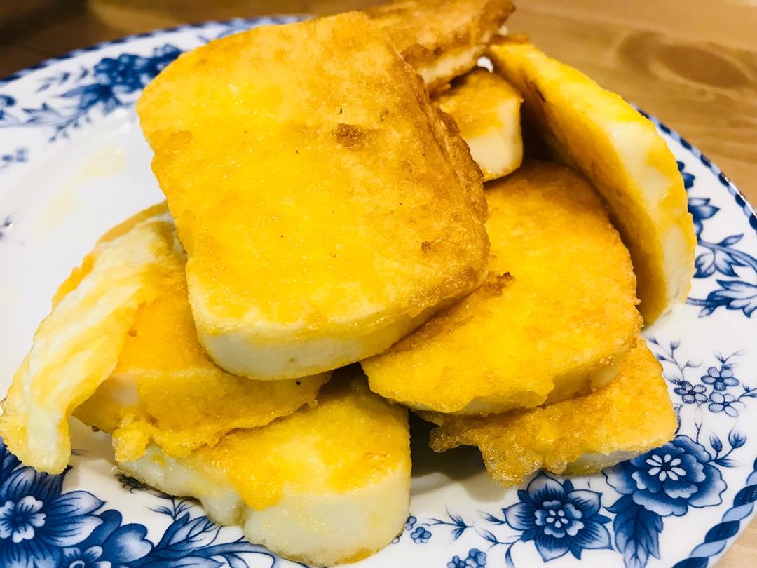 鸡蛋煎馒头片