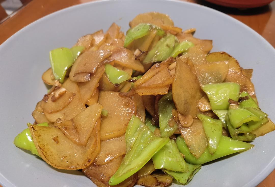 青椒土豆片