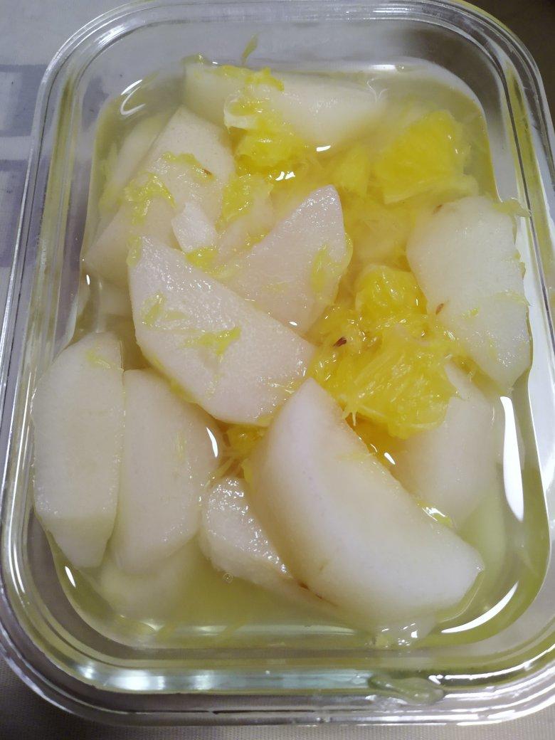 柠檬冰糖梨