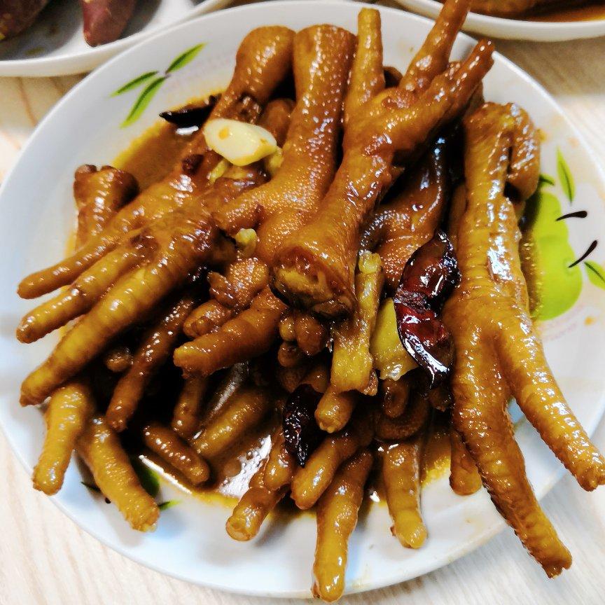 卤鸡爪