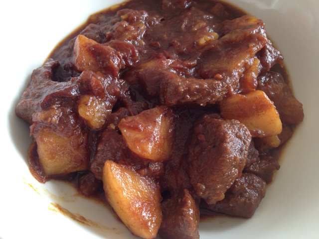 土豆牛肉盖浇饭