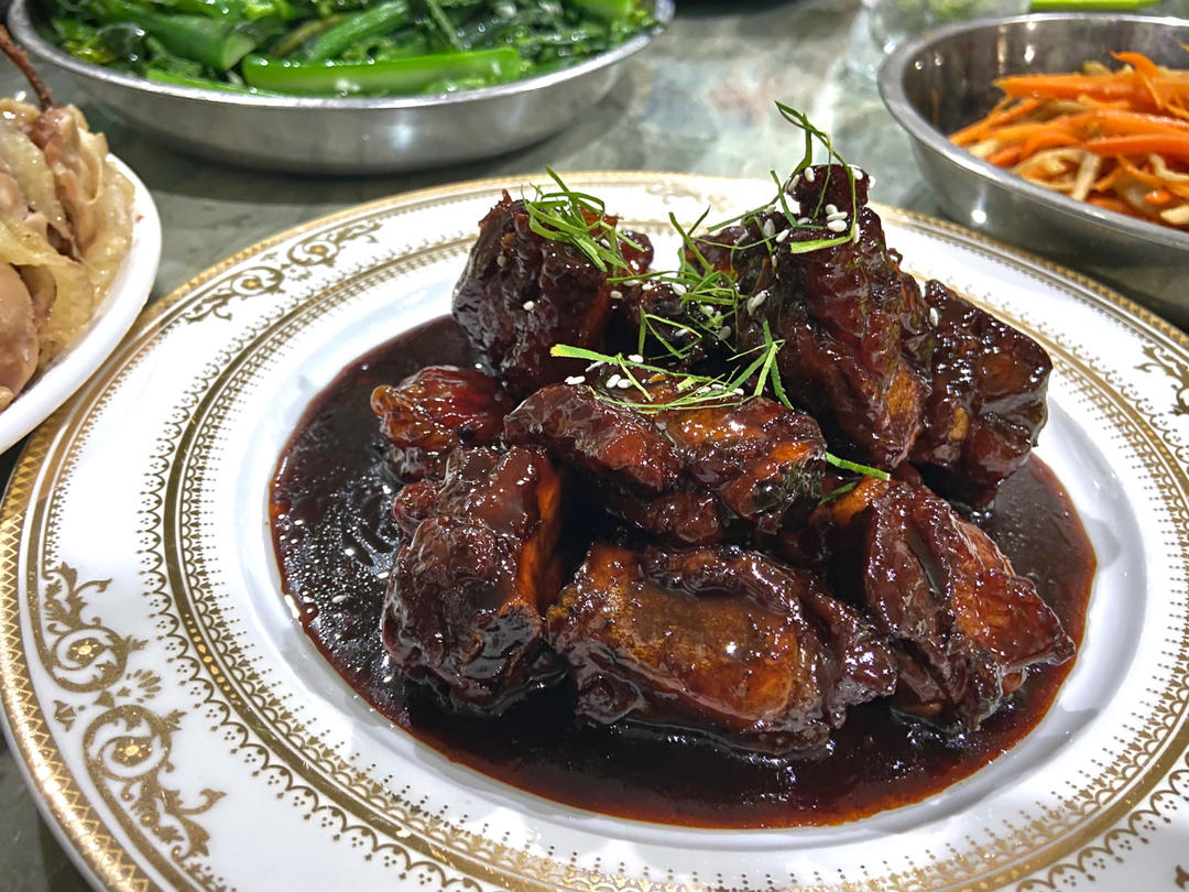 糖醋排骨/糖醋小排（不放油）（12345口诀做出正宗上海本帮）