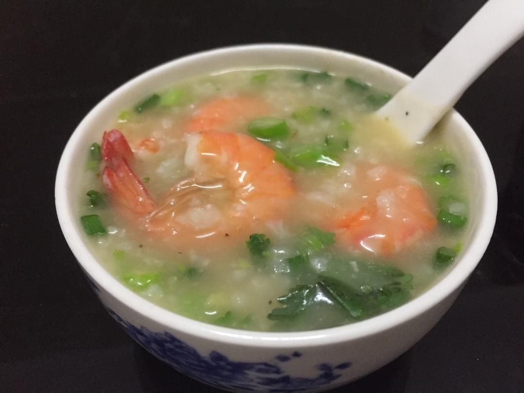 十五分钟快手之砂锅鲜虾粥(附5分钟电饭煲电压力锅更快捷方法)