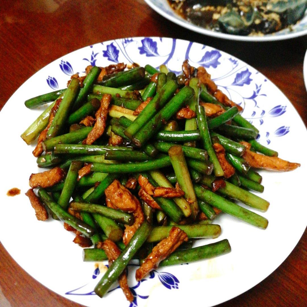 蒜薹炒肉