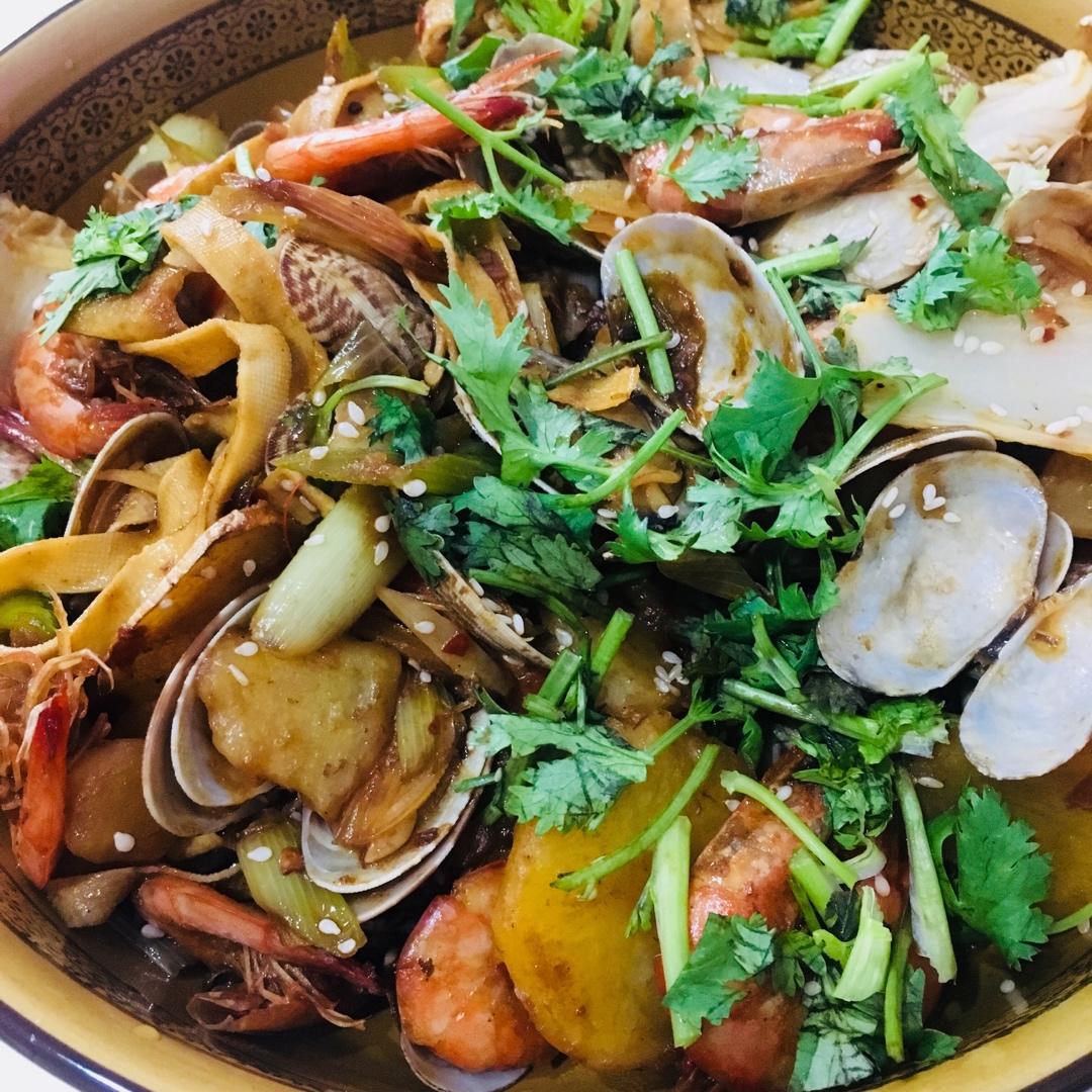 超满足干锅香辣花甲虾