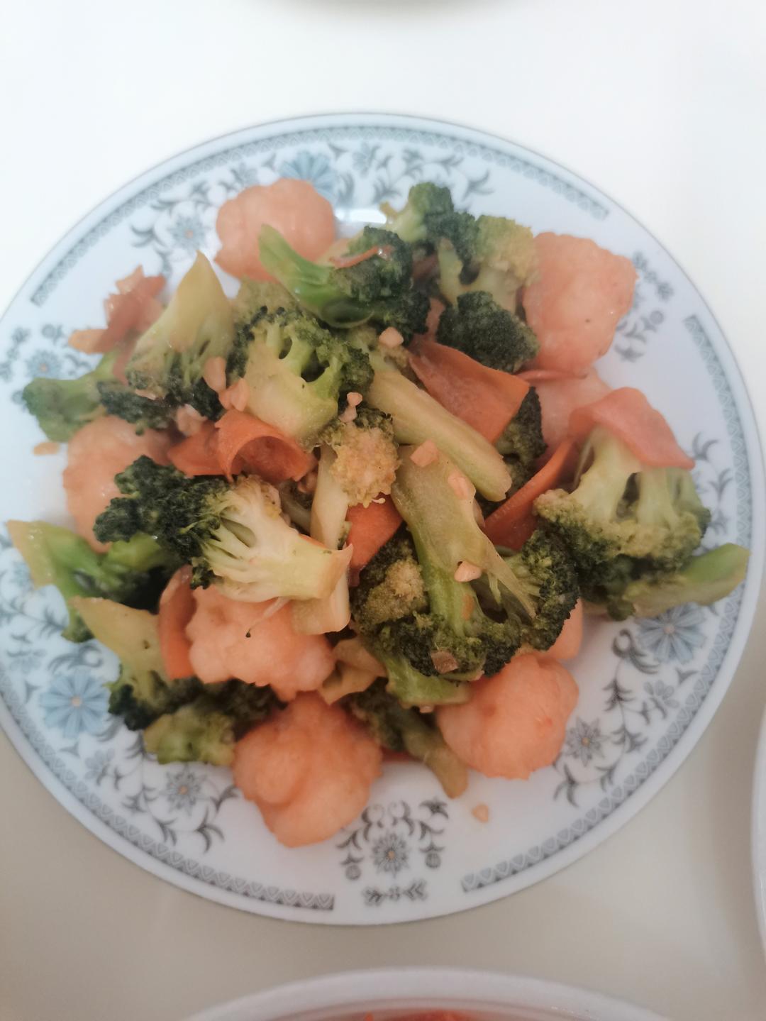营养全面最适合孩子的西兰花🥦炒虾仁🍤