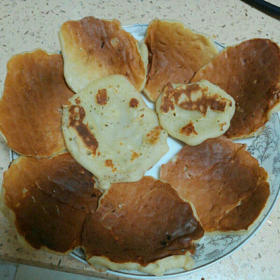 香甜软糯的香蕉鸡蛋饼