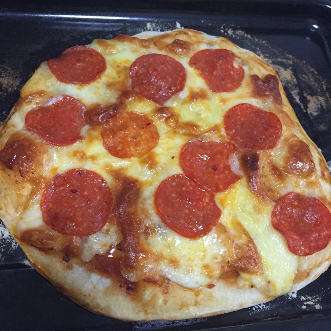 地道的欧美版披萨 pizza