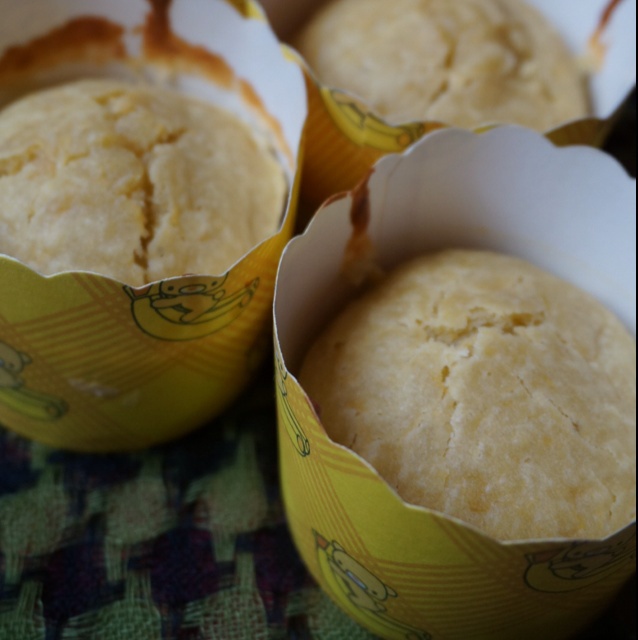 马芬 纸杯蛋糕cupcake香蕉松糕