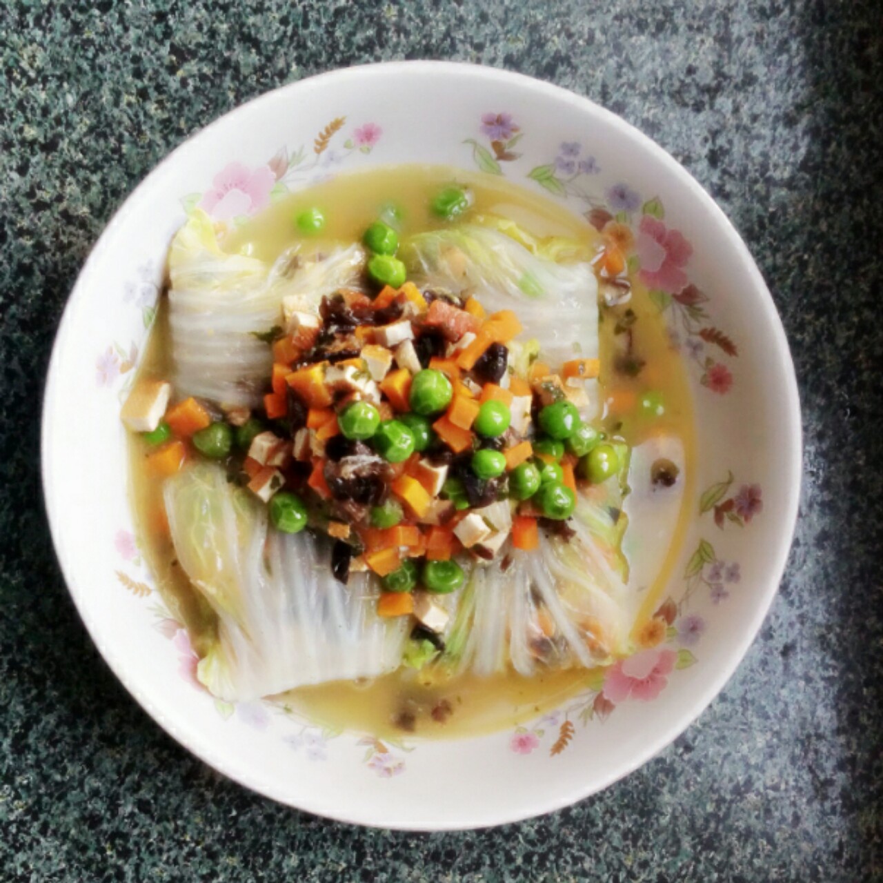 鲜香白菜包(八宝财袋)