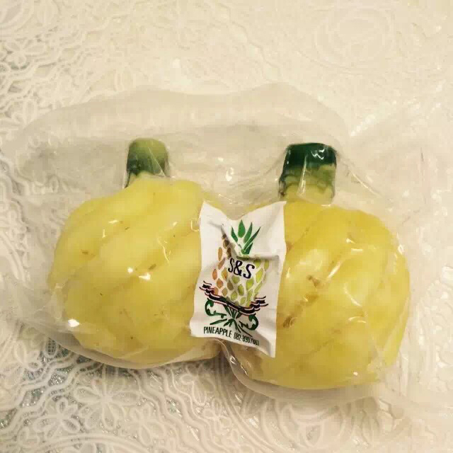 在家切凤梨（菠萝）—阿Q私家小厨