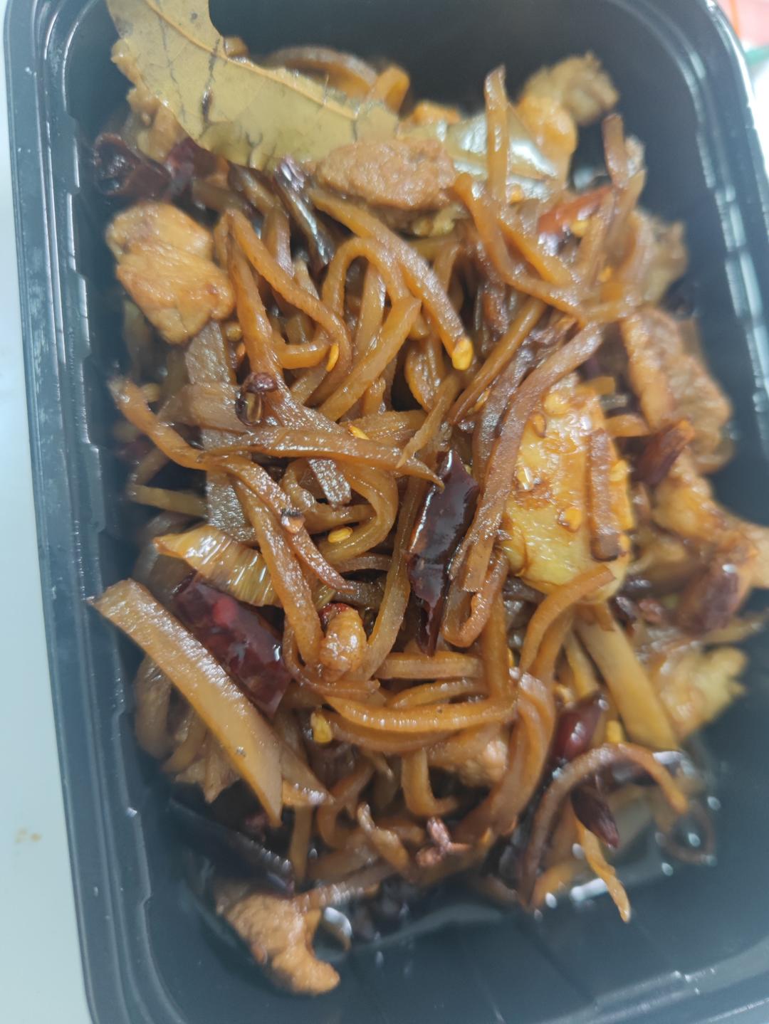沂蒙爆炒咸菜丝