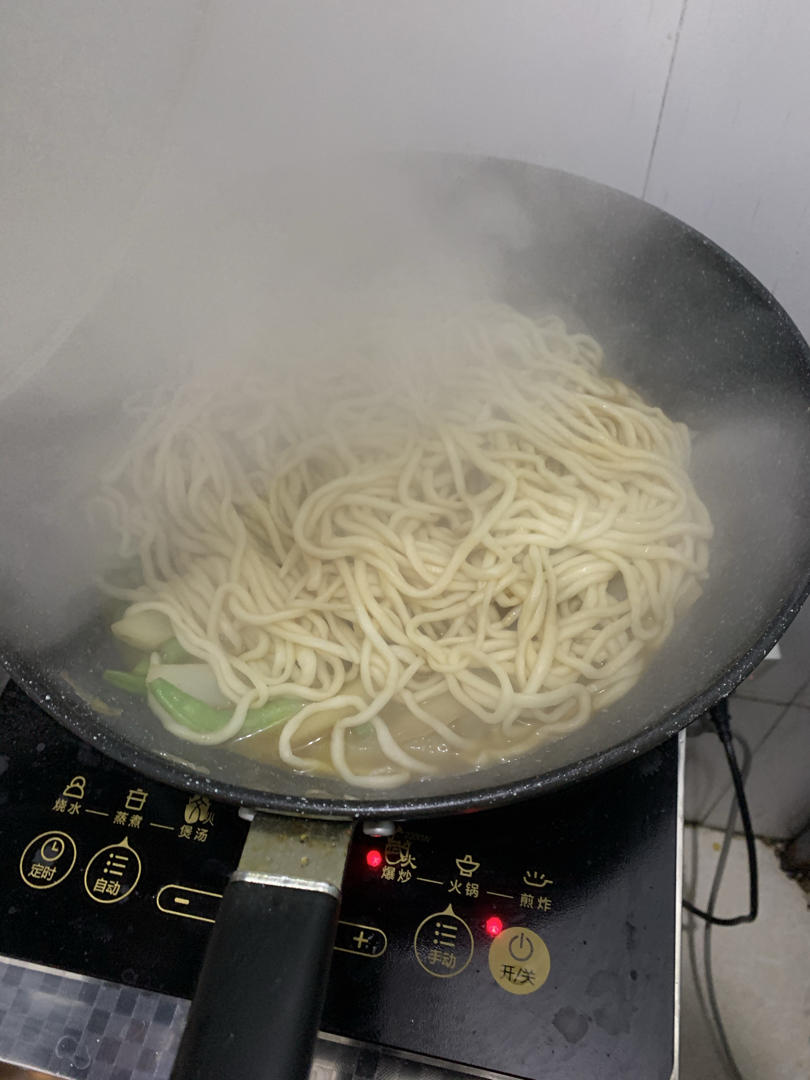 土豆豆角焖面