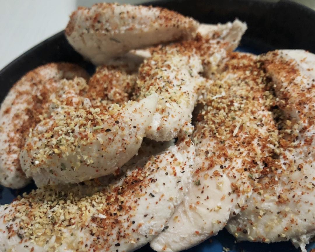 健身减脂必备duang～duang～水煮鸡胸肉