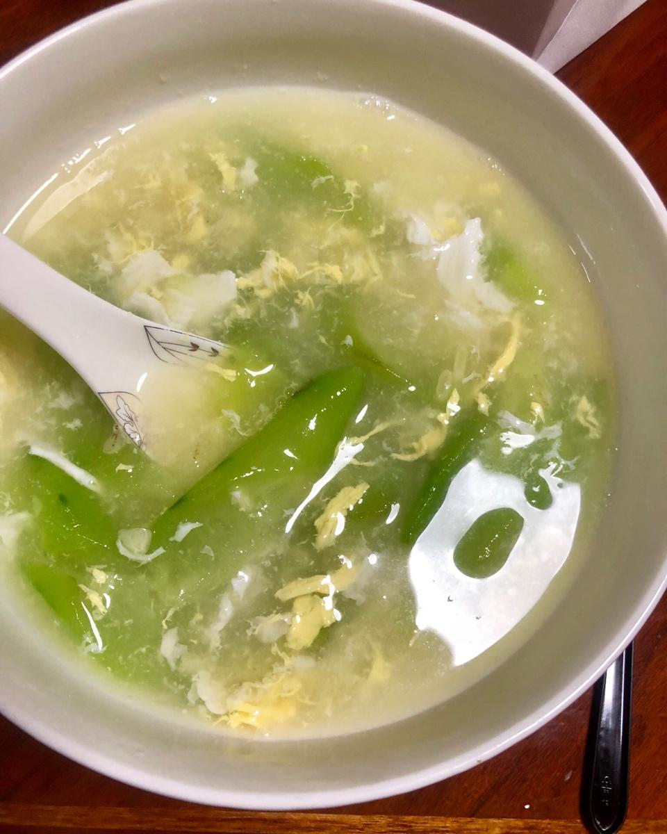 丝瓜蛋汤