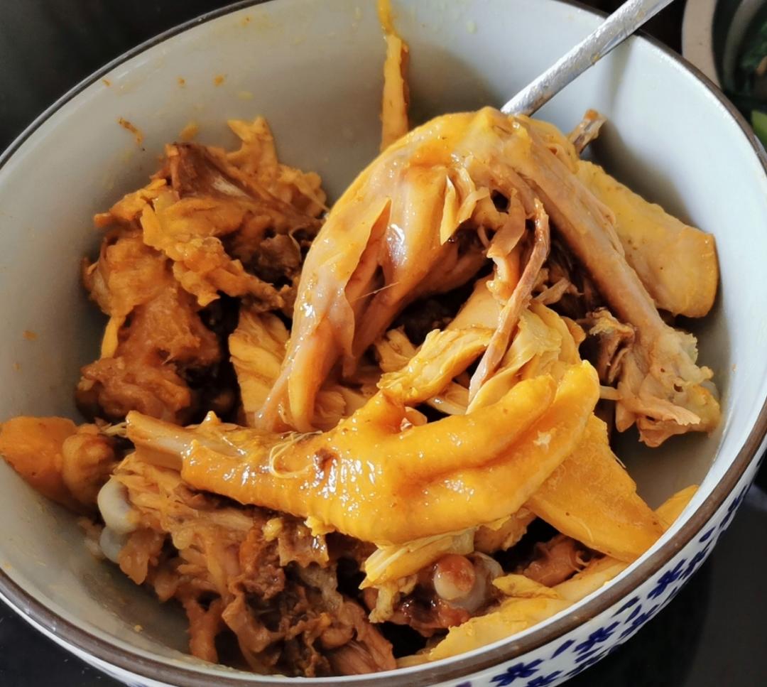 家常版盐焗鸡 做法简易 皮脆肉嫩