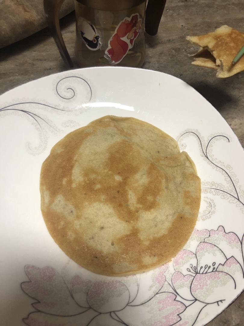 无油无糖香蕉松饼