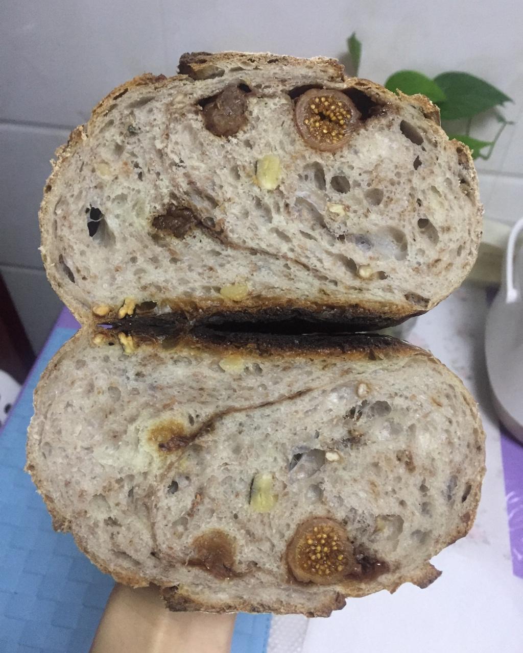 蜂蜜核桃欧包
