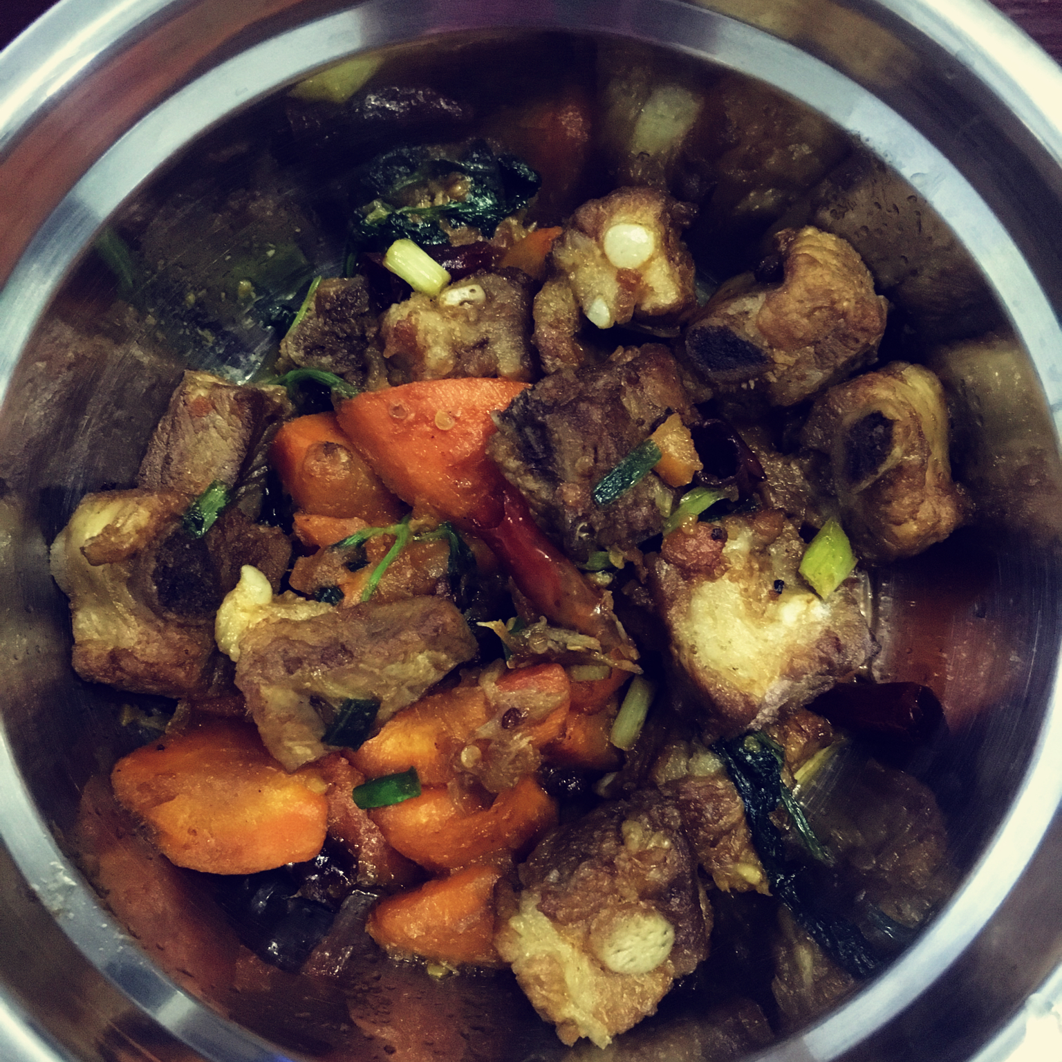 私房排骨——胡萝卜香烧小排