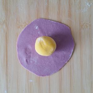 南瓜紫薯花样馒头的做法 步骤21