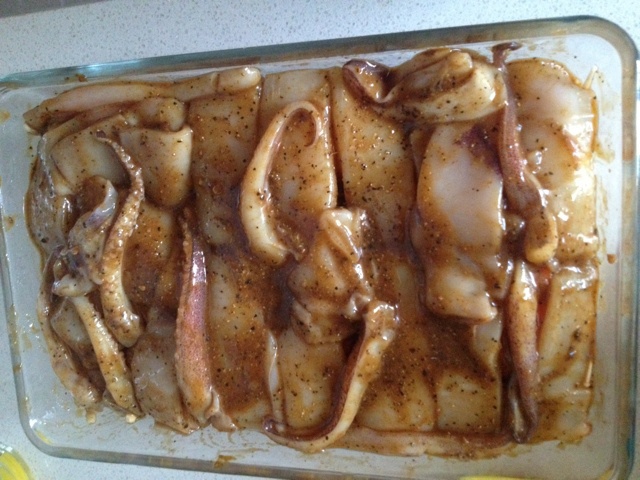 韩国辣酱烤鱿鱼