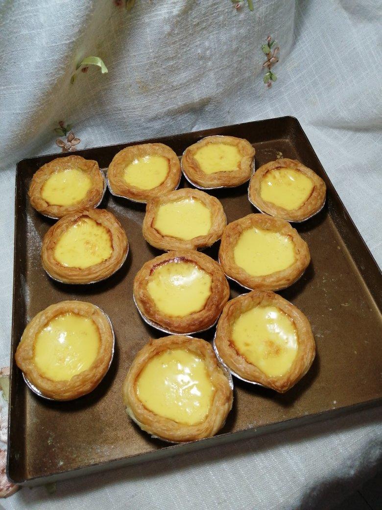 辰辰妈8665做的植物油蛋挞