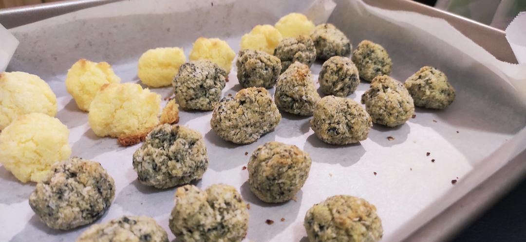 Keto-黑芝麻椰蓉球【低碳水】