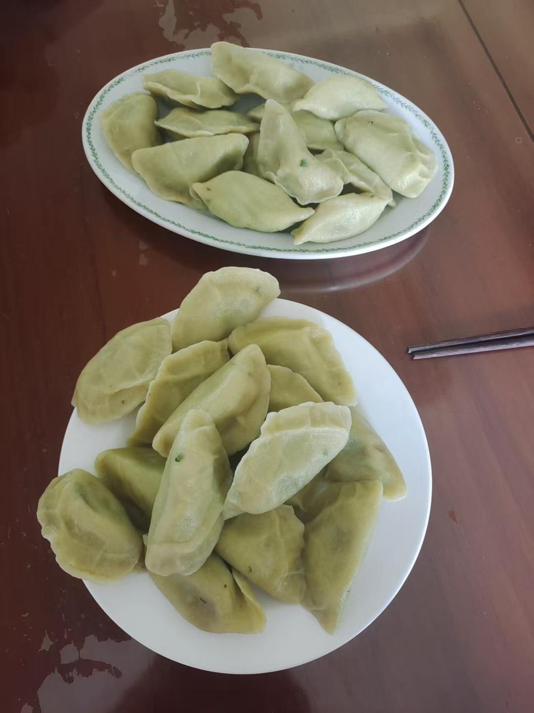 韭菜鸡蛋虾仁饺子